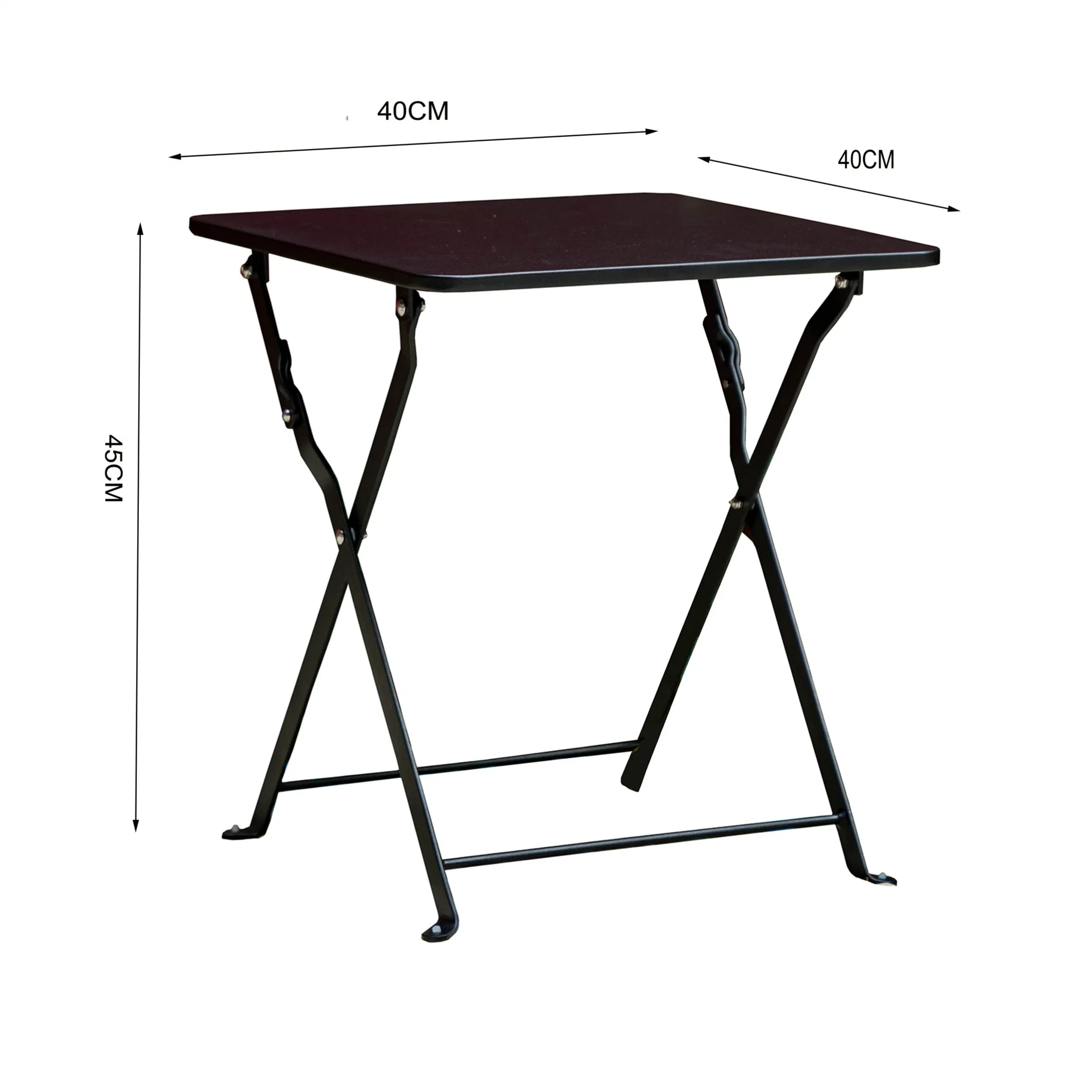 Hotel Living Room Durable Steel Low Foldable Side Tea Table Flower Stand Table Modern Hotel Furniture