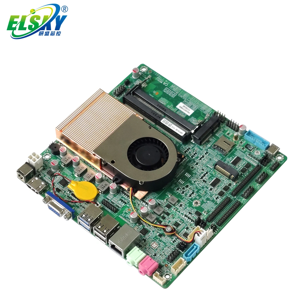 Elsky Mini Itx Motherboard Qm11u with Intel 11th Gen Tiger Lake Core I3 1115g4e Processor DDR4 Max to 64G 4K 60Hz Dp Win10 PC Board