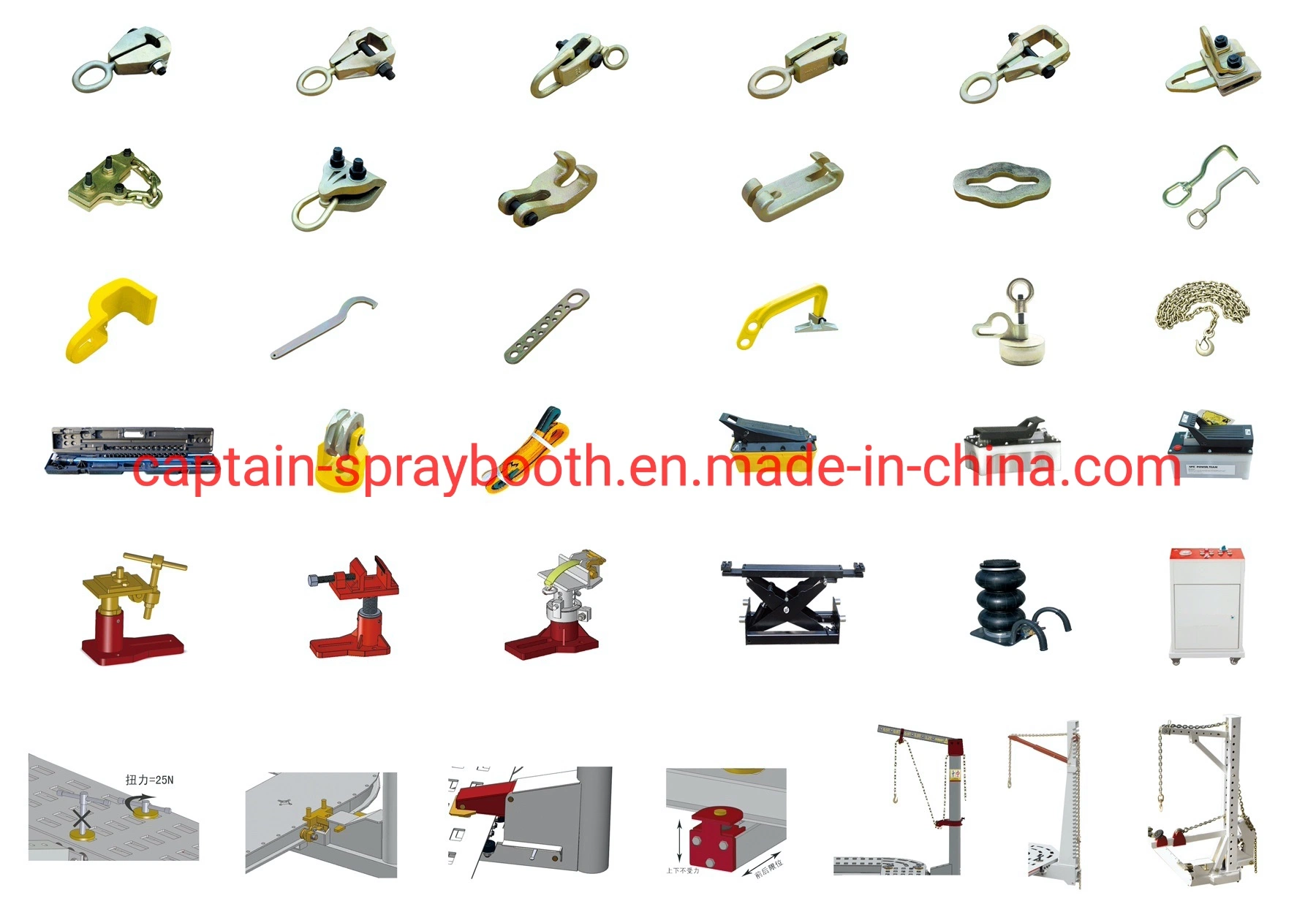 Frame Straightening Machine/Car Body Repair Bench