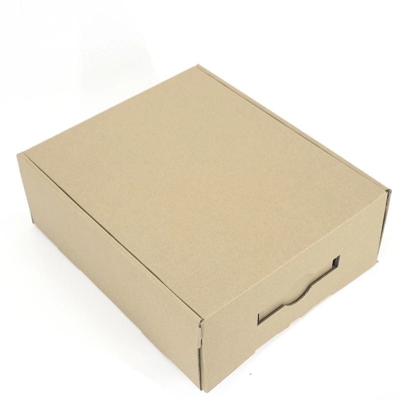 Wholesale/Supplier Custom Printing Brown Kraft Paper Foldable Box