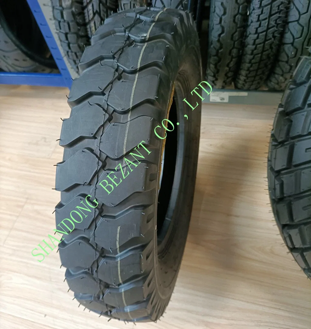 OEM de 17 pulgadas Nuevo 6pr el sesgo de la correa de nylon de caucho natural de barro de los neumáticos de nieve de patrón de goma de baja presión de neumáticos Moto /neumático (3.00-17) con punto de CCC ISO E-MARK