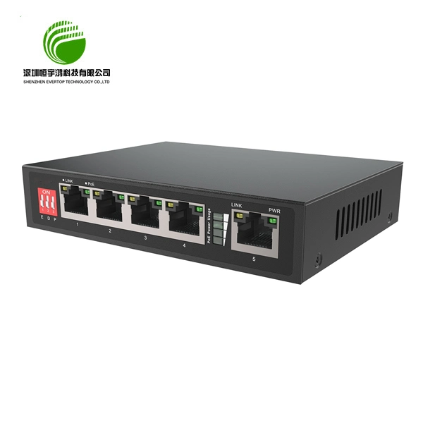 Conmutador Ethernet Gigabit industrial OEM Poe, conmutador de red óptica de fibra, SFP Fast Fibre Optic Managed/Unmanaged Switch Source Factory Supply