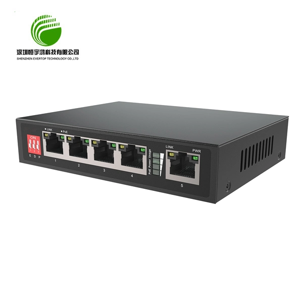 Alimentation en usine du commutateur industriel Gigabit Ethernet PoE OEM, commutateur réseau fibre optique, commutateur SFP Fast Fibre optique géré/non géré