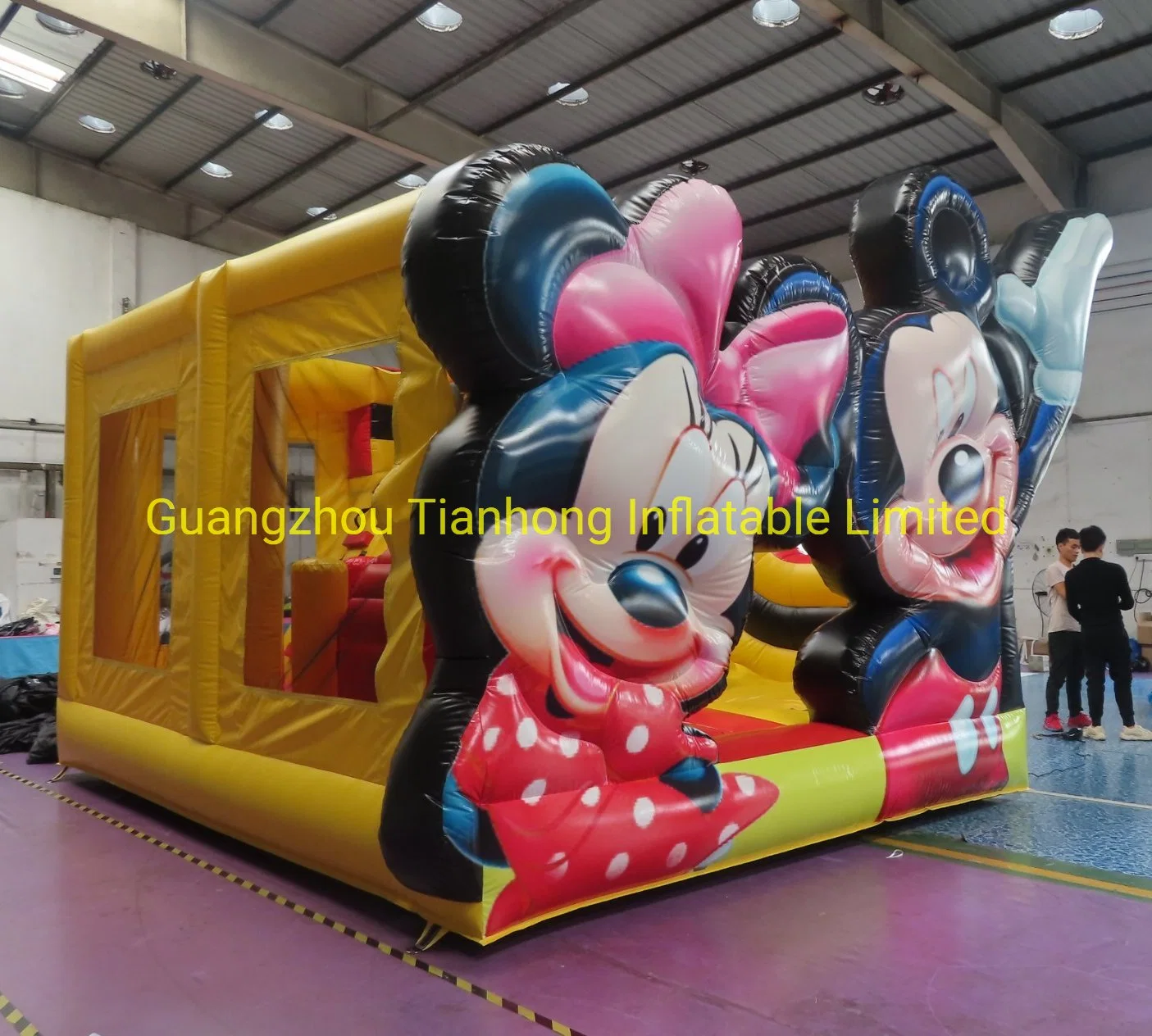 5X4m Mickey Minnie Inflatable Jumping Bouncy Castle