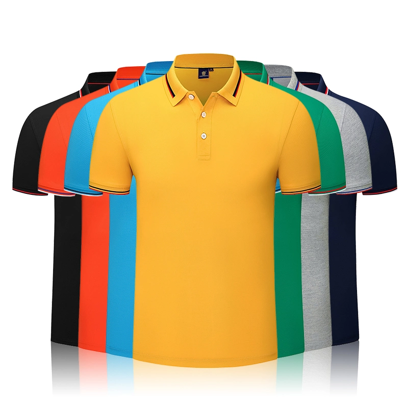 Customized Wholesale/Supplier Smart Casual Polo Shirts Breathable 100% Cotton Blank Unisex Shirts
