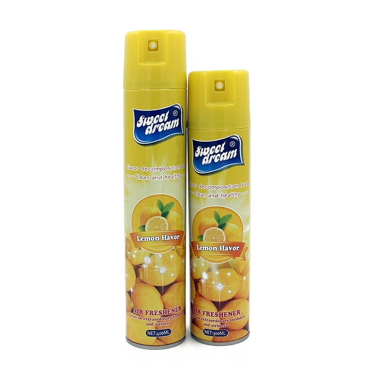 Dulce sueño coche Aire duradero Freshener Spray utilizado en el hogar Pulverizador de aire con OEM