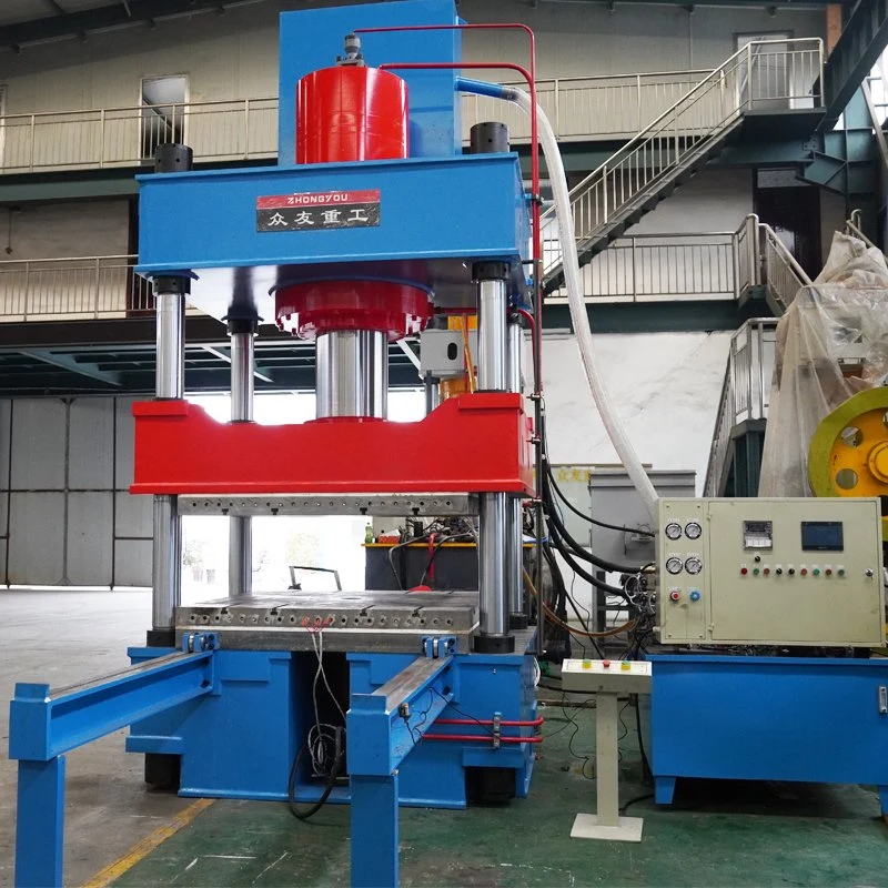 Hydraulic Hot/Heat Press Machine 630 Ton with Electrical Heating Plates and Moving Worktable