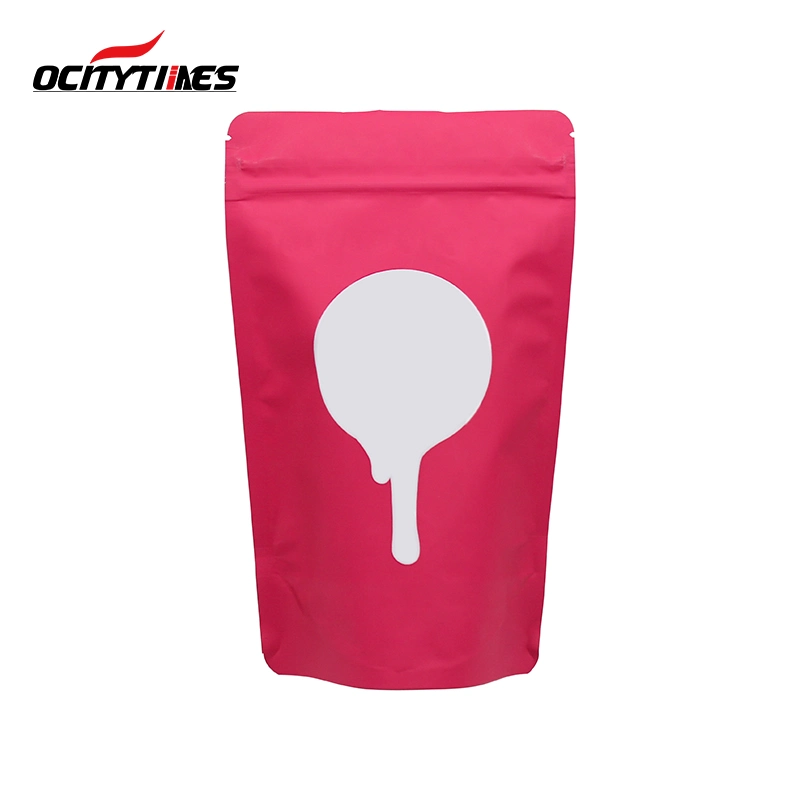 Ocitytimes Custom Logo Print Stand up Pouch Eco Friendly Ziplock Plastic Bags for Disposable E-Pen/510 Pen