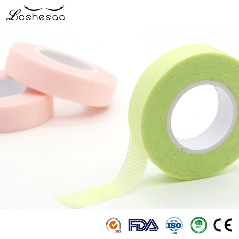 Mengfan Eyelash Adhesive Tape China Eyelashes Glue Tape Manufacturer Wholesale/Supplier Tape Sensitive Skin Silicone Gel Tape Pink White Purple Green Blue Eyelash Tape