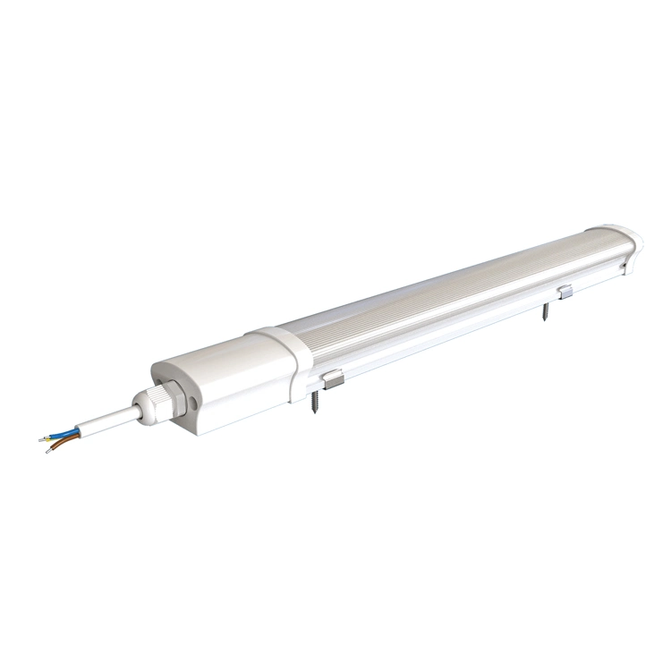 IP65 25W-62W LED de 1,5 millones de 1,2 m de 0,6 m de luz Tri-Proof Cuerpo en acero inoxidable