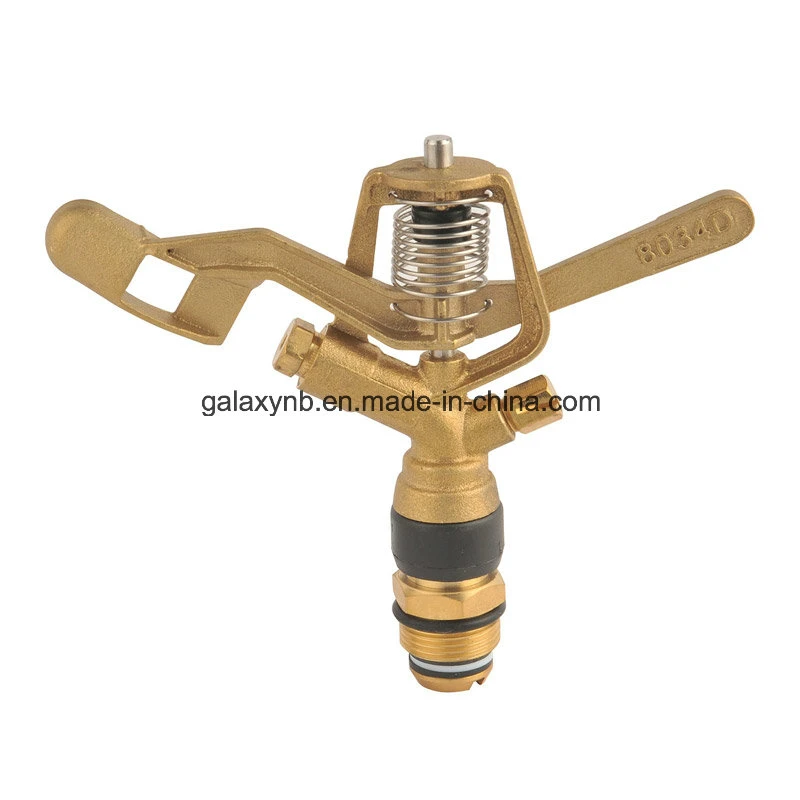 Brass Controllable Angle Impact Sprinklers with 3/4 Male Thread