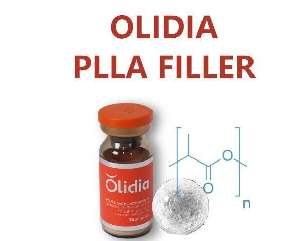 FDA ce Olidia Plla (acide poly-lactique) Le mastic dermique de collagène génère du nouveau collagène Poly acide lactique Plla Remplissage Olidia 365mg