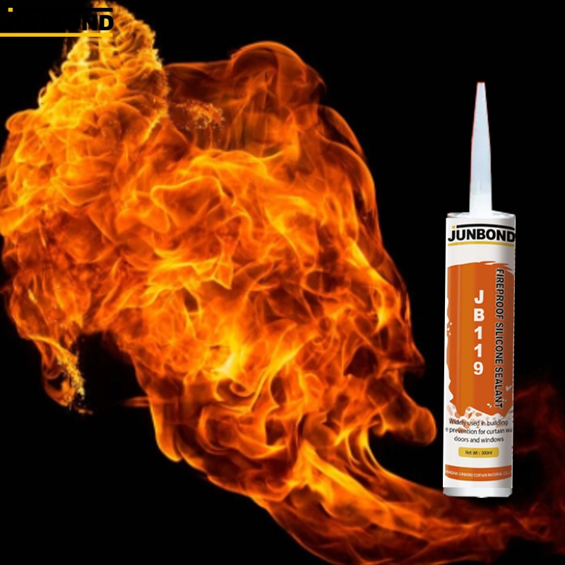 Top Ranking Waterproof Adhesive Heat Resistant RTV Silicone Sealant Fireproof Sealant