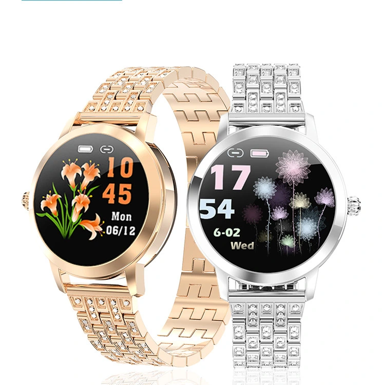 Lw10 la moda Señora Reloj inteligente de la presión de oxígeno en sangre Smartwatch para las mujeres Pk LW07 LW20