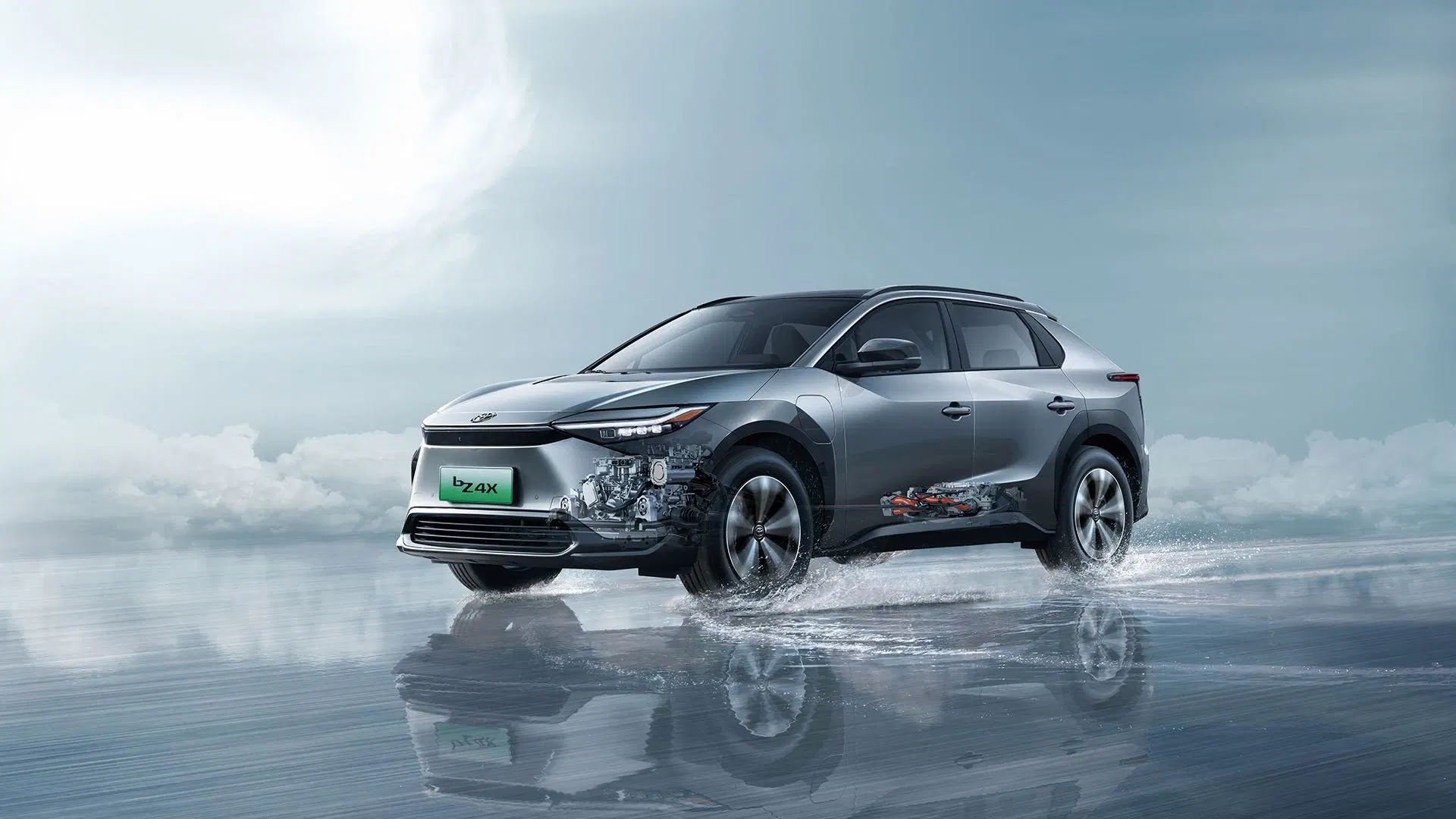 2022 Toyota BZ4X fabricados na China Veículo Eléctrico novo Veículo de energia EV para pacientes adultos com alta qualidade 500km 160 km/h