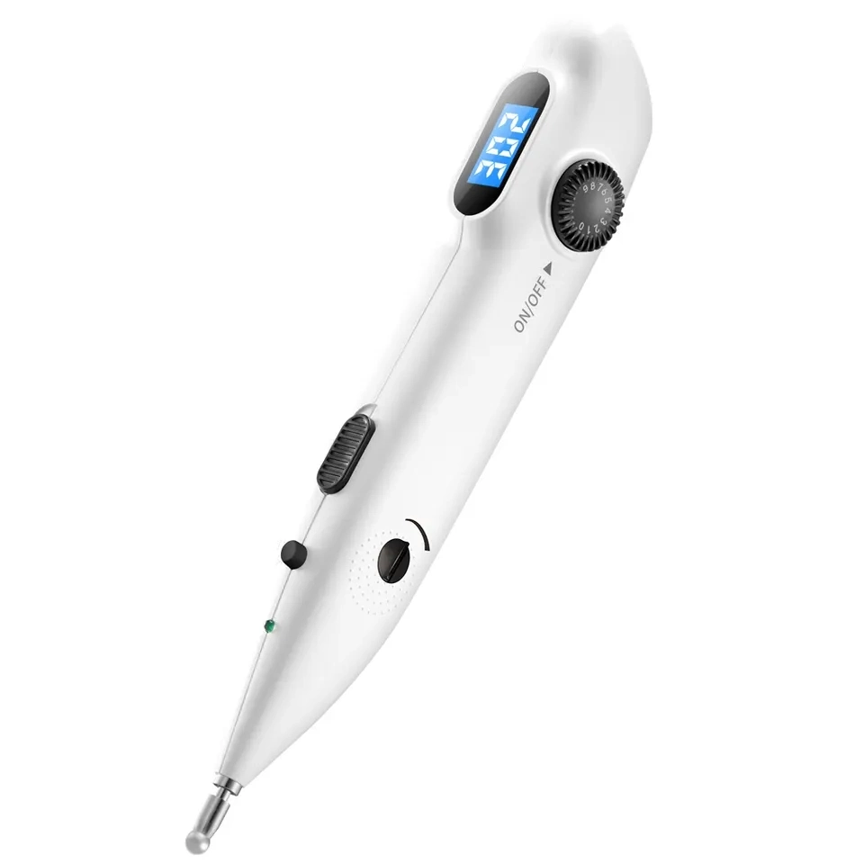 Handheld Elektrische Akupressurgerät Akupunkturpunkt Finden Detektor Meridian Energie Stimulator Massage Pen