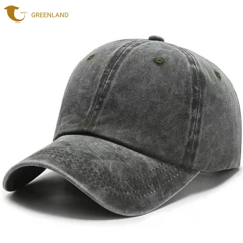 Unisex Washed Retro Baseball Cap Four Seasons Distressed Cap Outside Fashionable Sun Visor