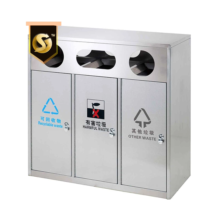 Waste Bin Papelera De Basura Poubelle открытый мусорные корзины