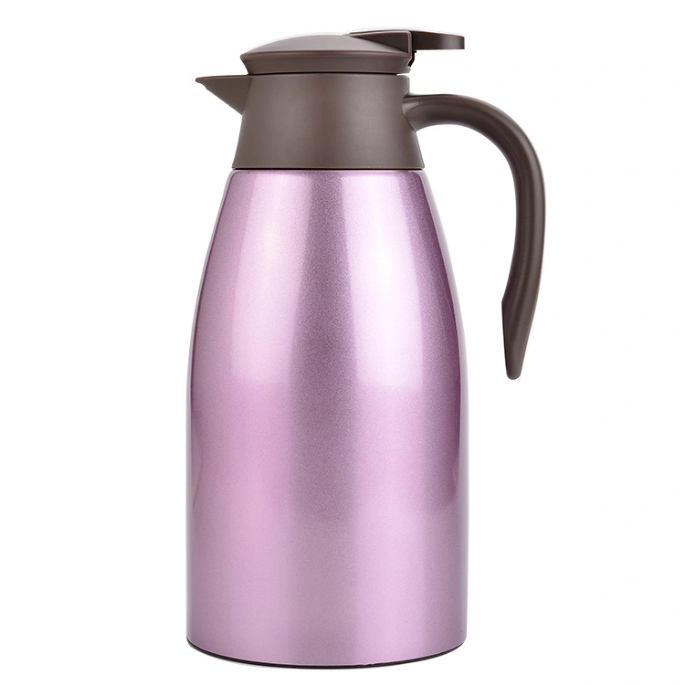 Chinese Tea Pot Set Stainless Steel Thermos Flask Insulated Water Bottle Jug with Handle