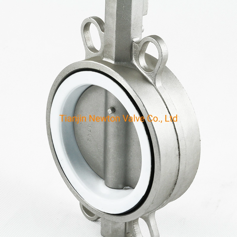 Normal Temperature (-40&deg; C< T< 120&deg; C) Soft Sealed Casting Ots/OEM Plywood Case or Carton Solenoid PTFE Valve Stainless Steel Wafer Type Butterfly Valve