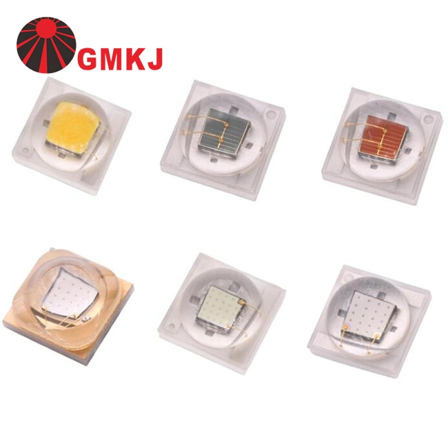 El LED rojo de cerámica 3535 Chip 1W 3W 640nm 650nm 660nm diodo LED SMD para la planta de luz crecer