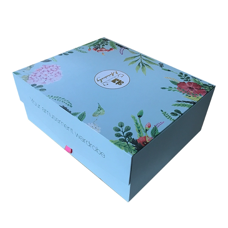 High quality/High cost performance  Gift Paper Cosmetic Wine Box with Magnetic Closure Jewelry