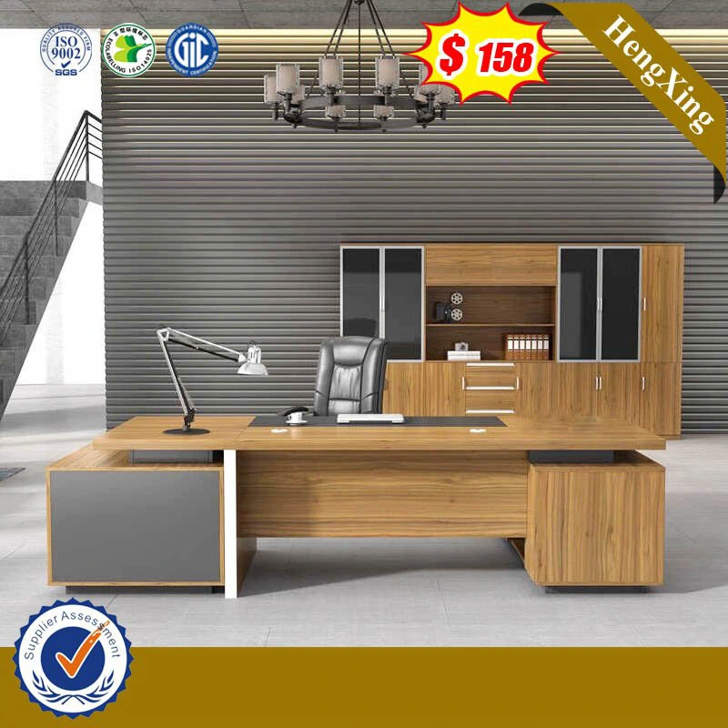 L Shape Wooden Study Executive Table School Modern Office Furniture