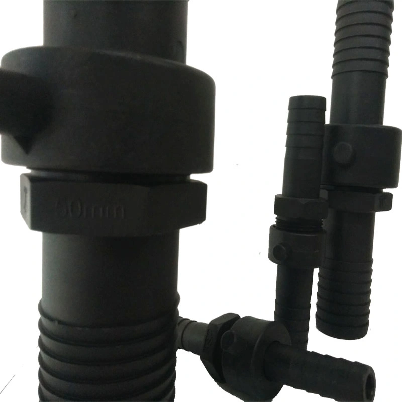 Light Weight PP Lug Black Pipe Fittings Hydraulic Hose with Compact Size