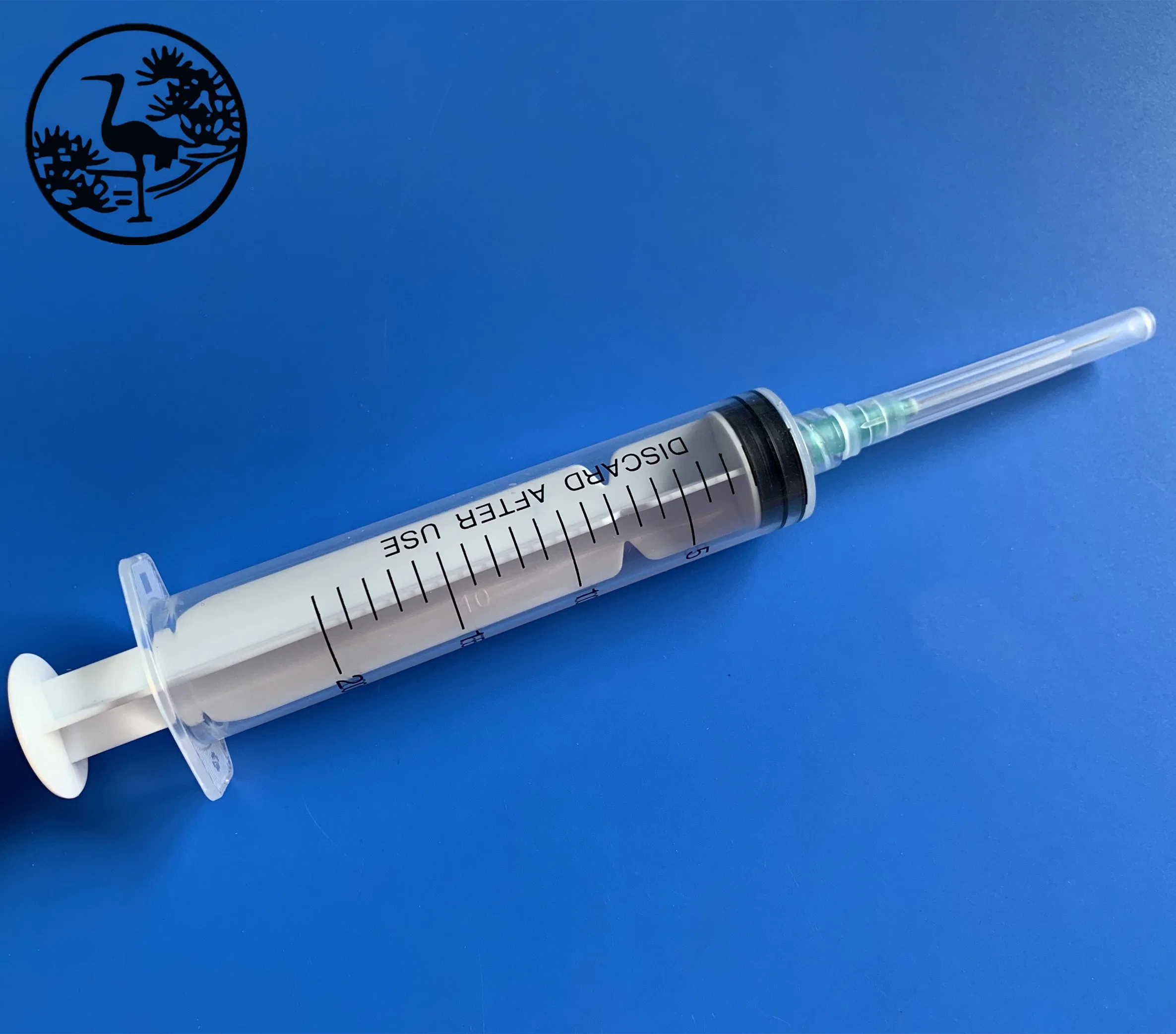 20cc Disposable Sterile Syringe with Neddle for Injection with Blister Packing with CE, ISO, Free Sale Certificate