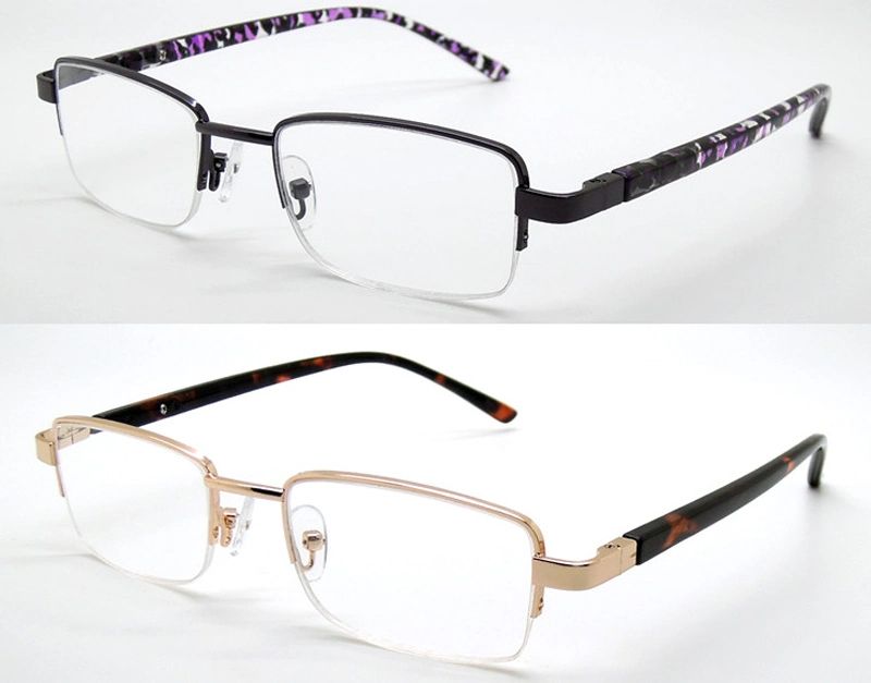 New Men Half Frame Designed Reading Glasses Frame