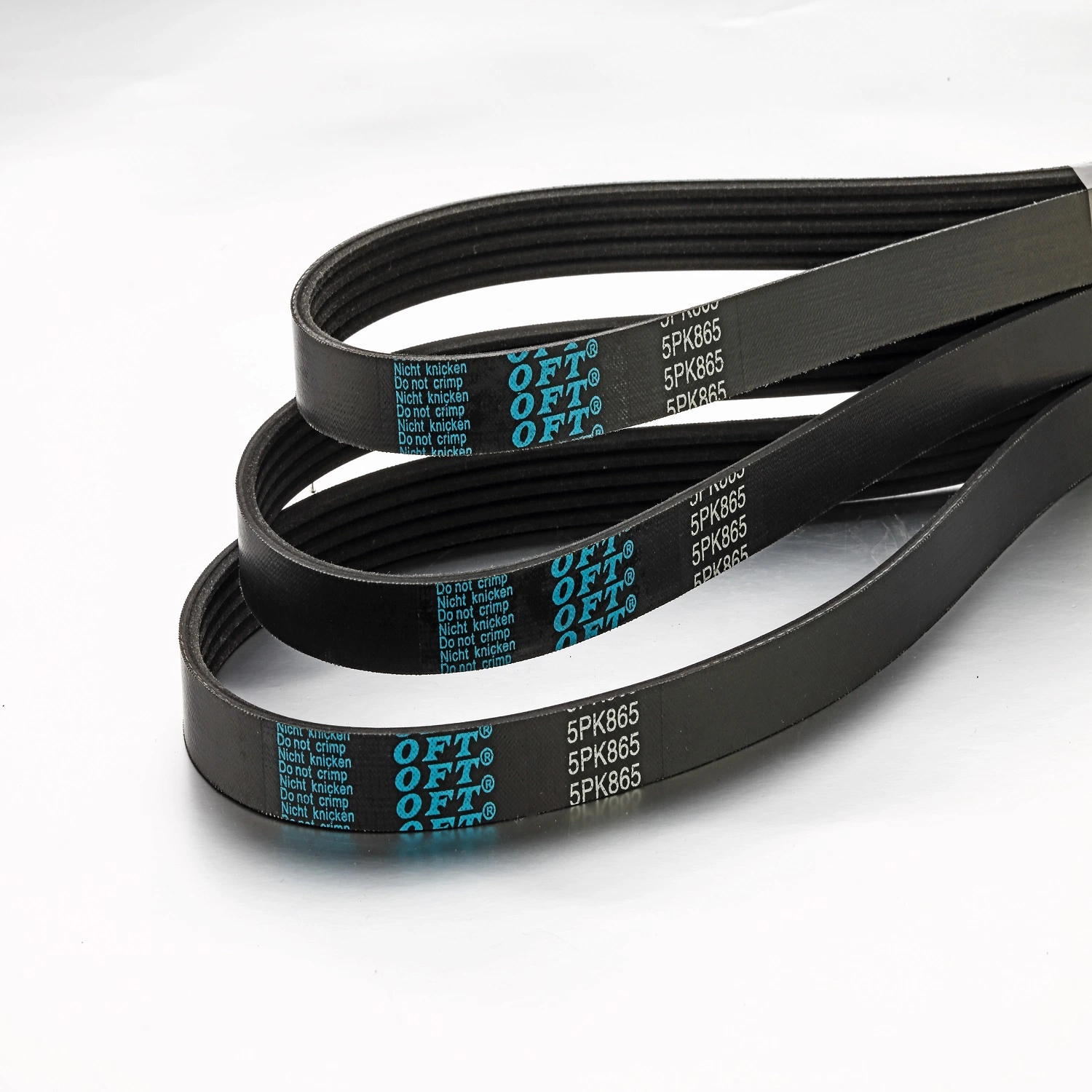 Wrapped Rubber V Belts for Machines Power Transmission