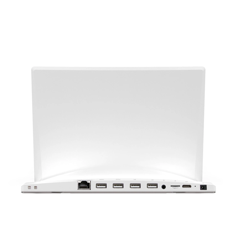 O OEM L Shape 10.1 polegadas fino Poe Visor sensível ao toque de energia Poe de 2 lados a luz de LED Bar Reserva Sistema sala de reunião da Câmara e levou a barra de luz do painel LCD