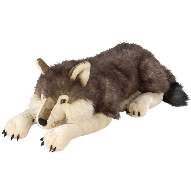 Venda por grosso de OEM brinquedo recheadas de pelúcia Personalizado Wolf