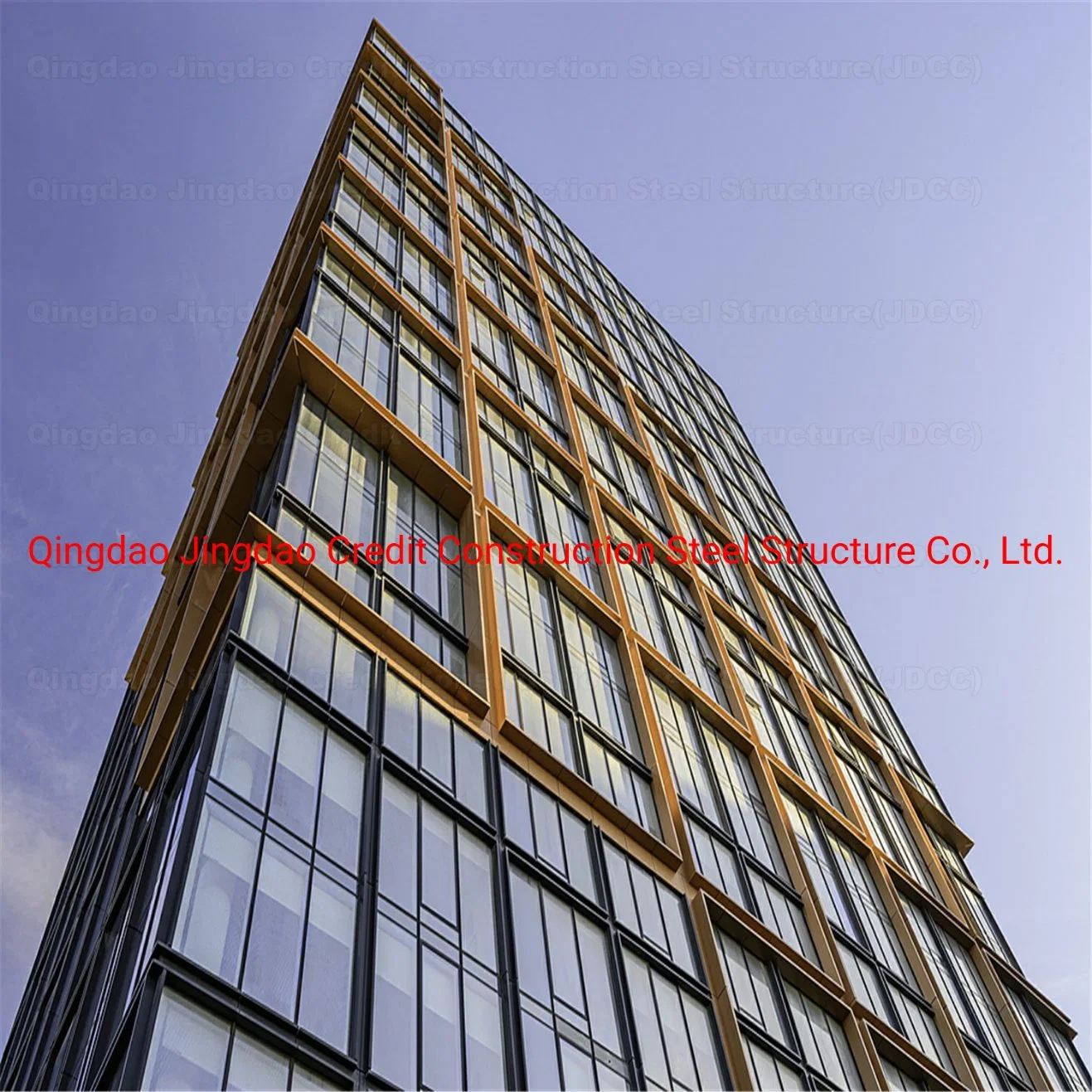 Prefabricated High Rise Steel Structure Construction Apartment Hotel Building