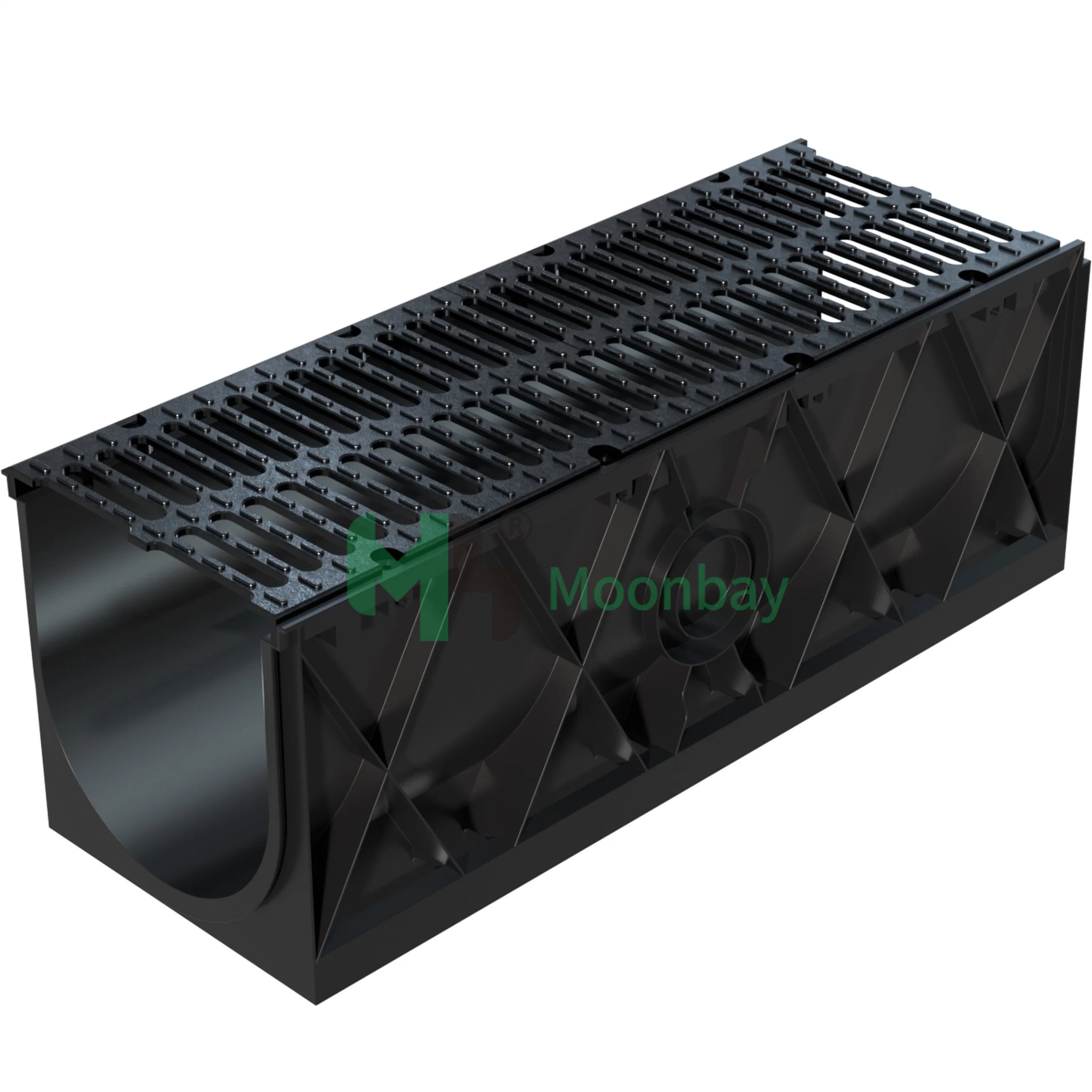 Quality Trench Drain Plastic Drainage Channel with Various Cover