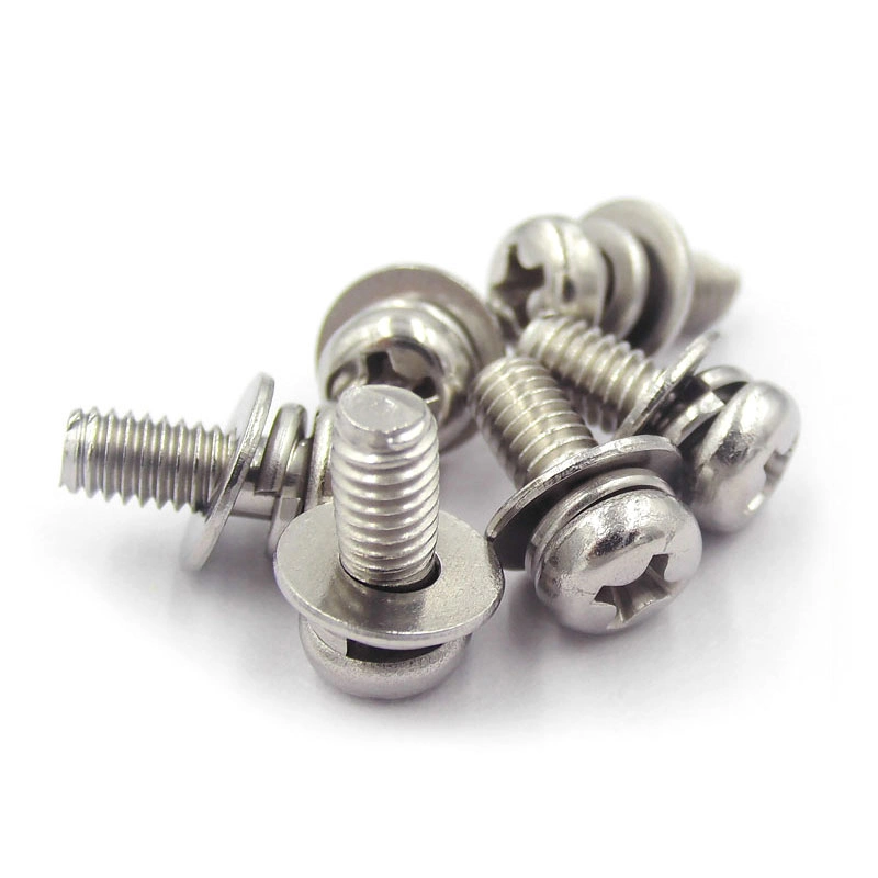 Hex Head Phillips Drive Sems Screw with Spring and Flat Washer 20% off