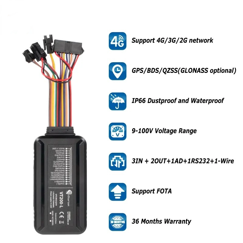 Système de gestion du carburant 4G Dispositif de suivi GPS pour voiture privée