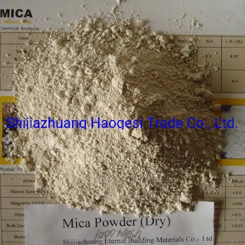 Natural Mica Powder Size 80-325mesh Synthetic Painting and Coating Used Mica Powder Mica