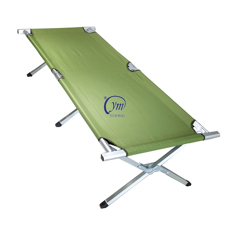 Châssis en aluminium portable de plein air Camping Bed militaire de l'armée