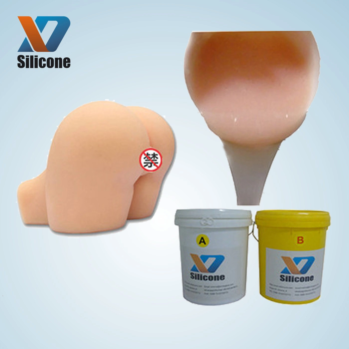 Medical Grade Soft Sex Toys Adult Products Use Silicone Rubber