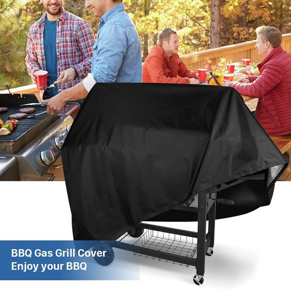 Outdoor Indoor Rainproof Dustproof UV Protection Barbecue Grill Cover BBQ Grill Cover Heavy Duty Garden Grill Protector Large Bl10185