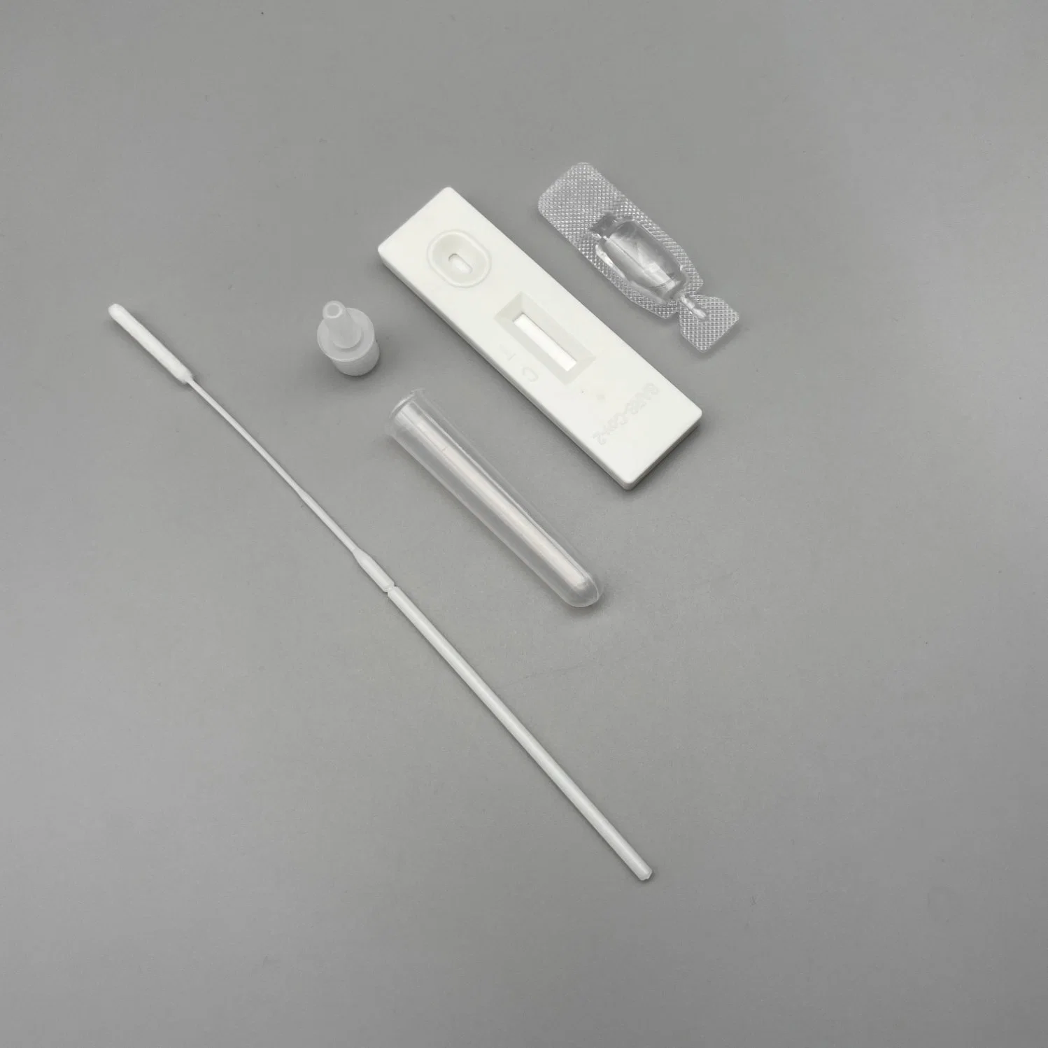 Medical Saliva Antigen Rapid Test Home Detection with Nasopharyngeal Swab and Extraction Column