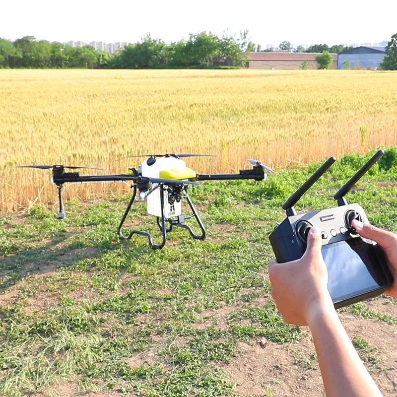 Suministro de fábrica T30 Drona de pulverización de cultivos agrícolas con GPS/radar/RTK/cámara