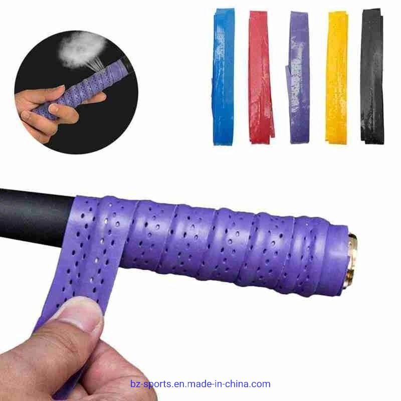 Fita antiescorregamento para punhos tipo raquete com pega Badinton Overgrips banda antiescorregamento Acessórios para desporto para exterior Ténis Fita para as pegas