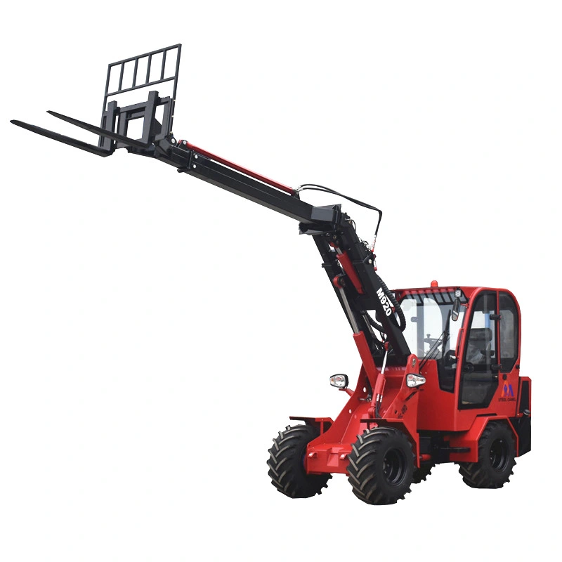 Hydrostatic Transmission Farm Wheel Loader Grader Dozer Blade Telescopic Boom Wheel Loader