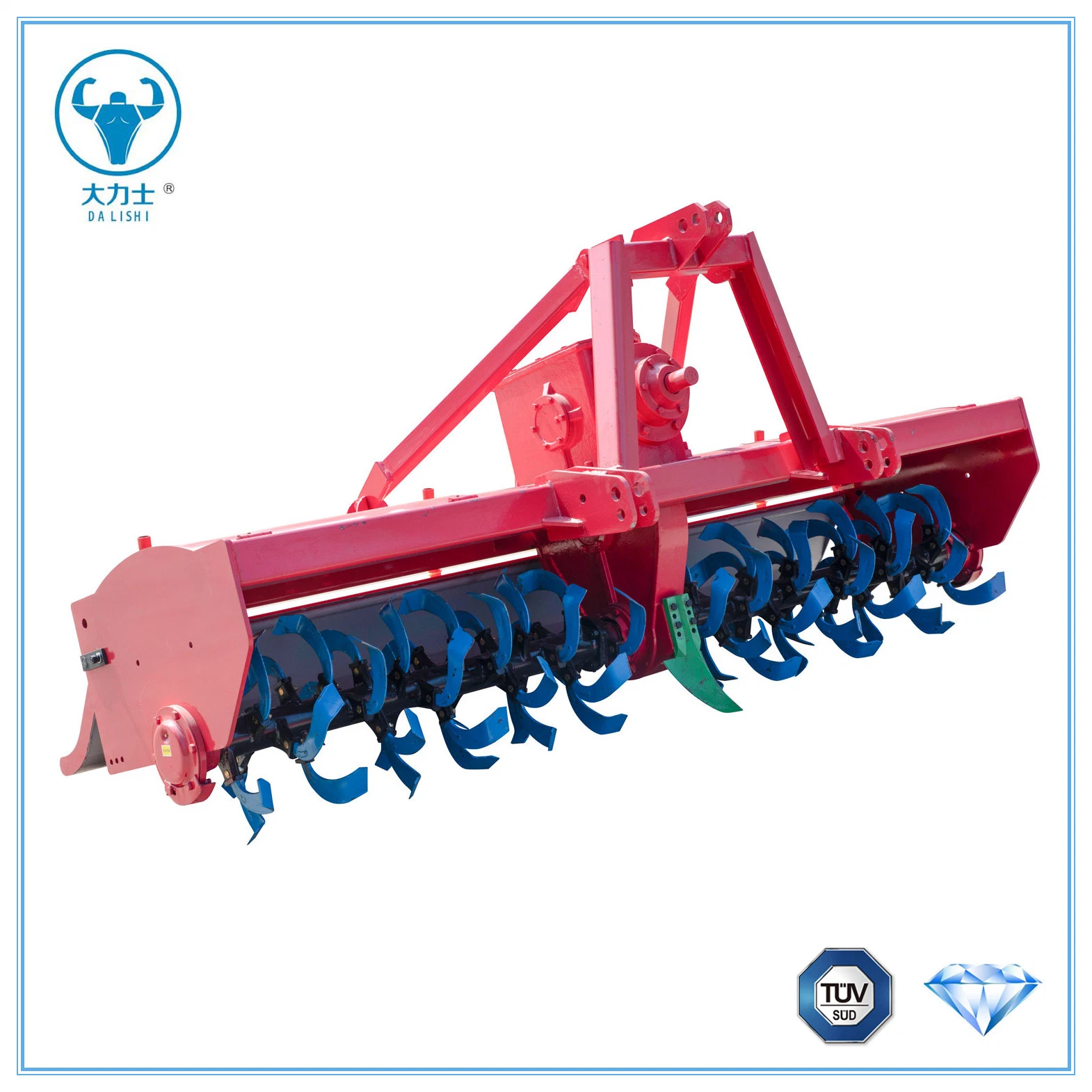 Rotary Tiller with Super Crushing Capacity.