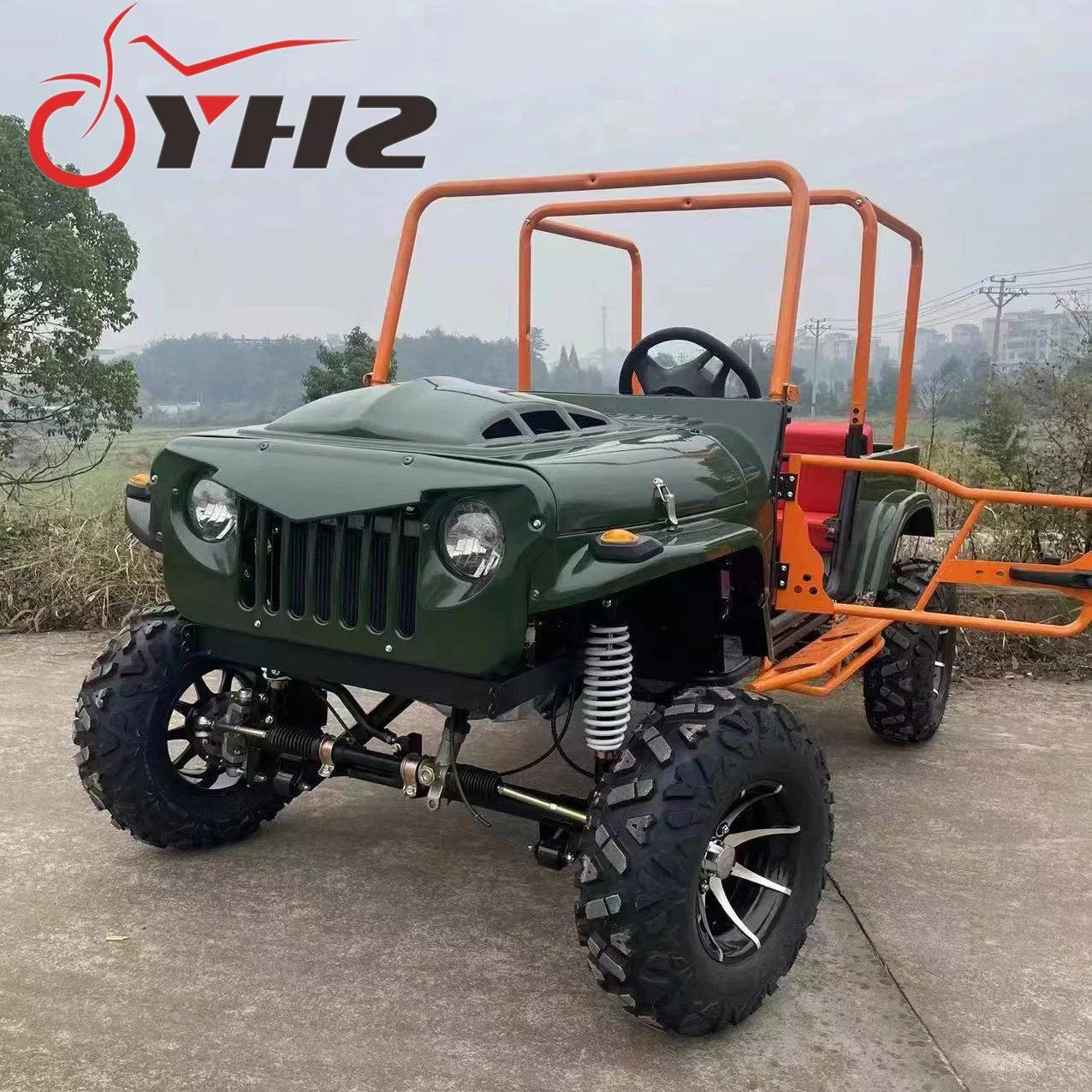 Dune Buggy 320cc 2WD ATV UTV off-Road Shaft Drive with Four Seater