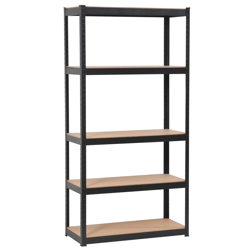 Rebite de viga Z Bloqueado Five-Shelves Rack de armazenamento de MDF de aço ou bancada (MDF-05)