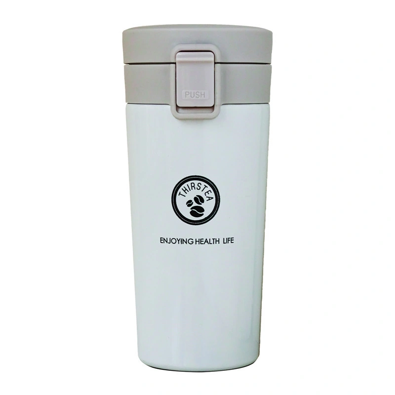 350ml Stainless Steel Vacuum Thermos Cup with Bounce Lid