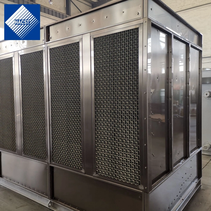 Ammonia Refrigeration Combined Flow Industrial 1300kw Evaporative Condenser